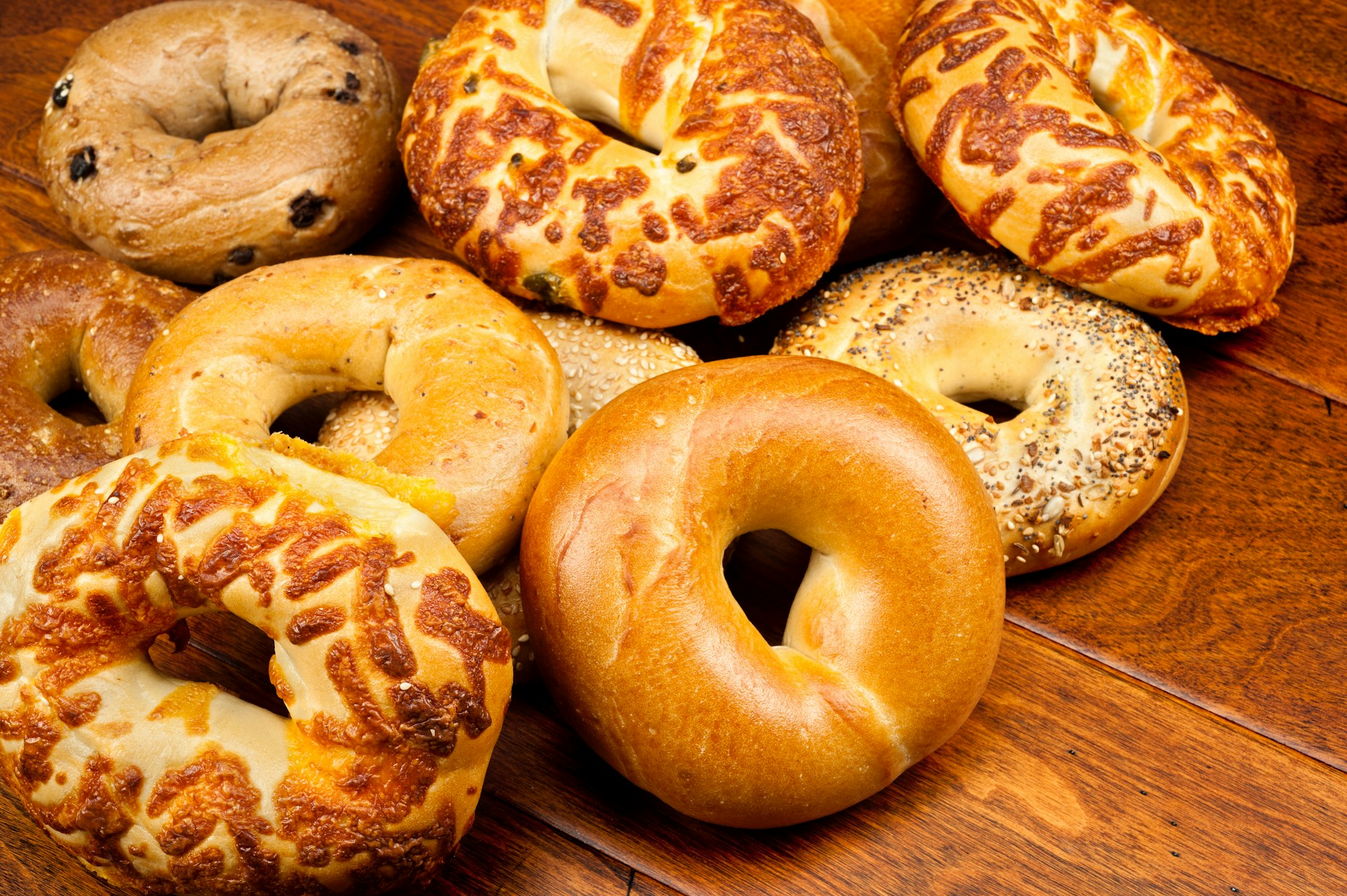 Fresh bagels