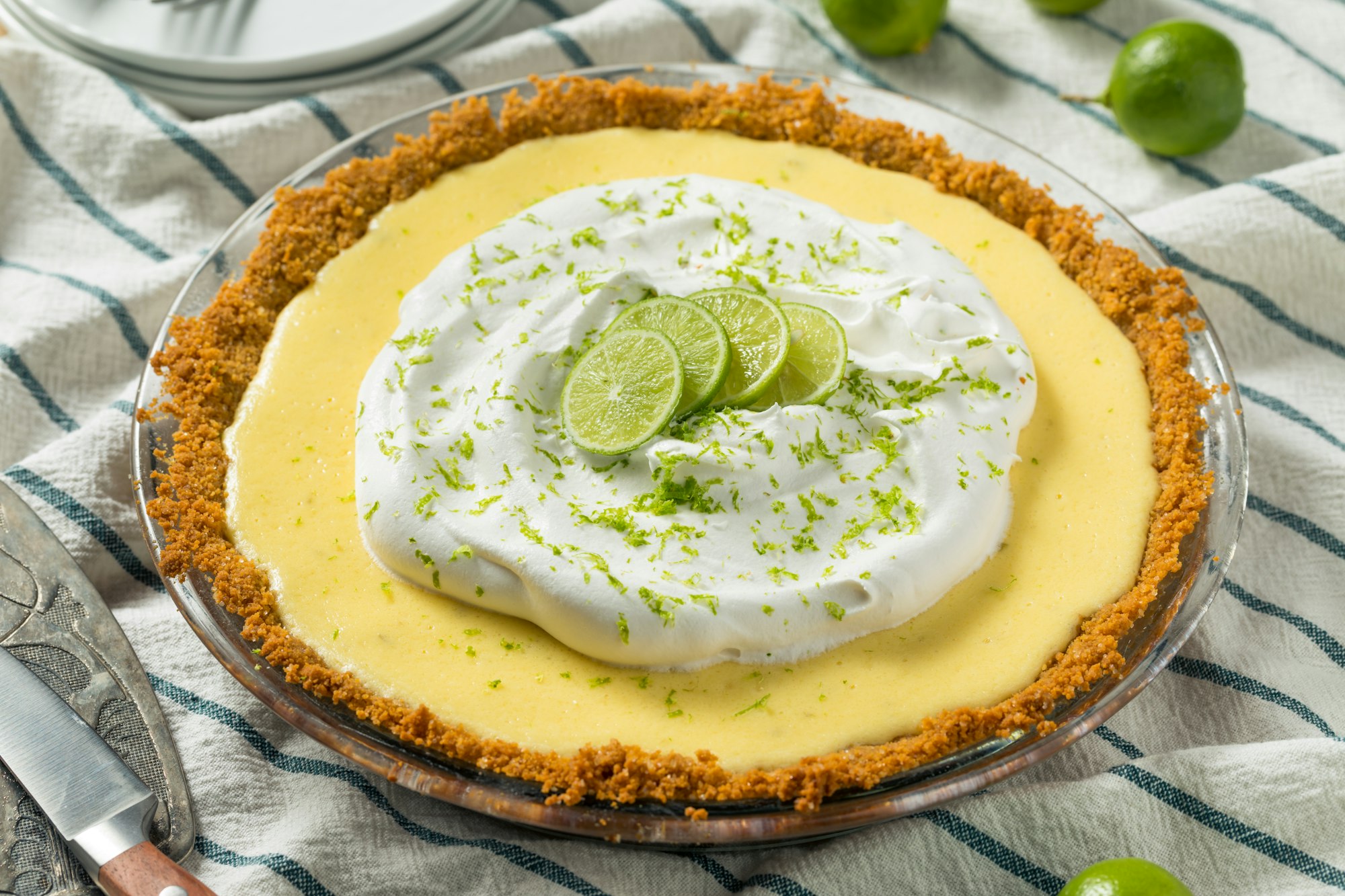 Sweet Homemade Key Lime Pie